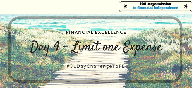 Day 4: Limit one Expense