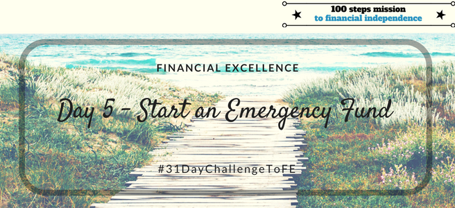Day 5: Start an Emergency Fund