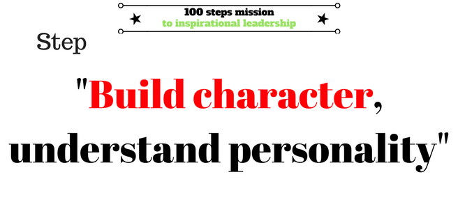 Character versus personality